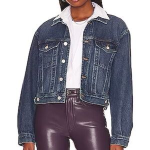 AGOLDE Shrunken Charli  Denim Jacket